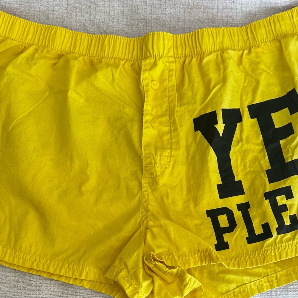 Victoria's Secret Yellow Pajama Shorts